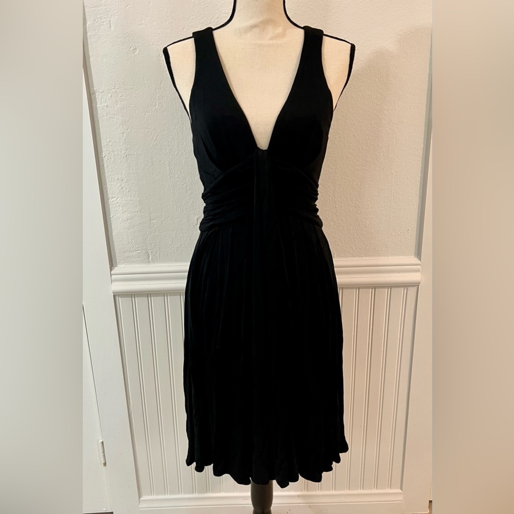 EUC Black Diane Von Furstenberg Dress Sz 10